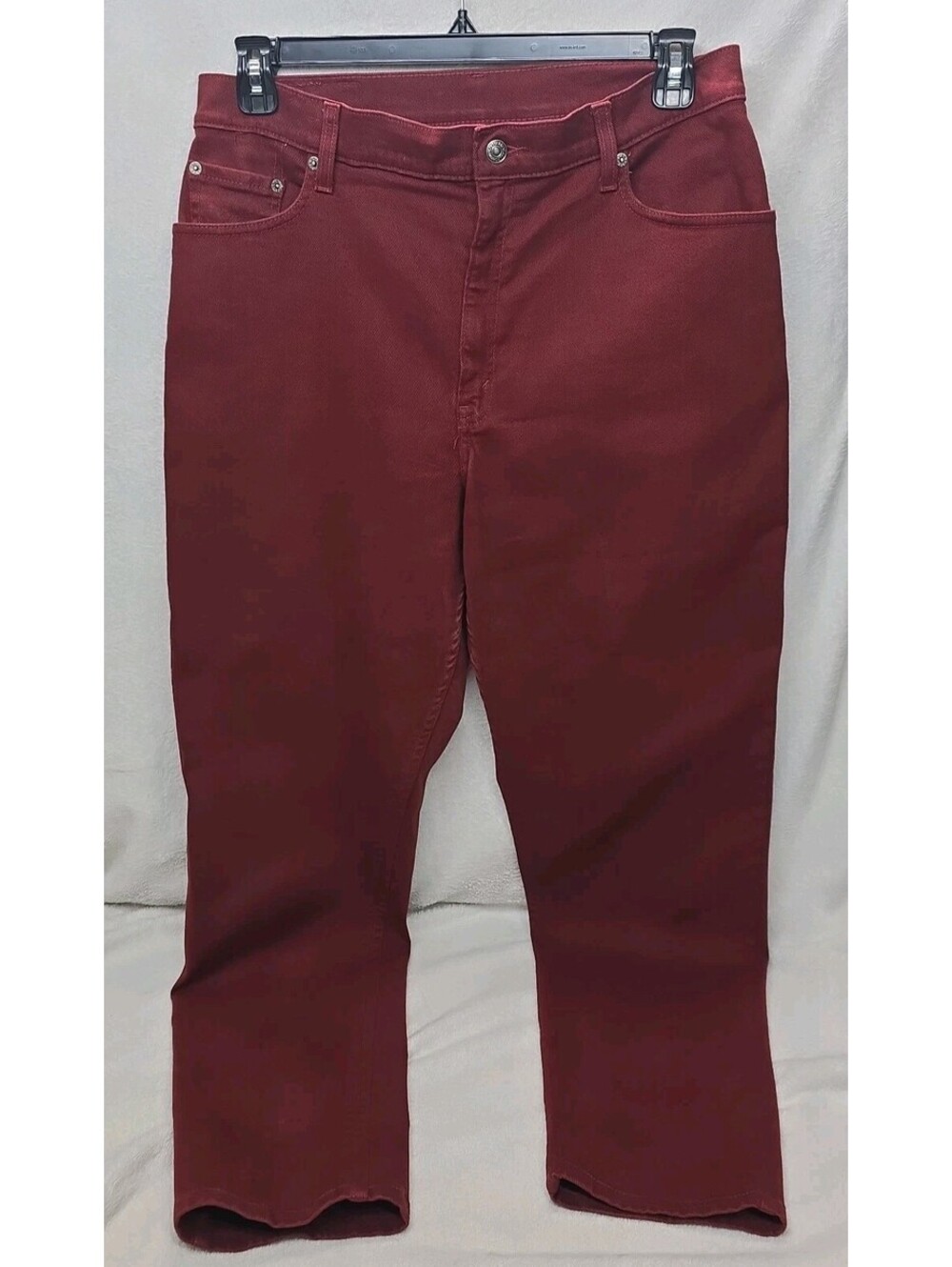 Rare Levi Strauss & Co 550  Women's 16 Jeans Brown Rust Denim Relaxed Fit